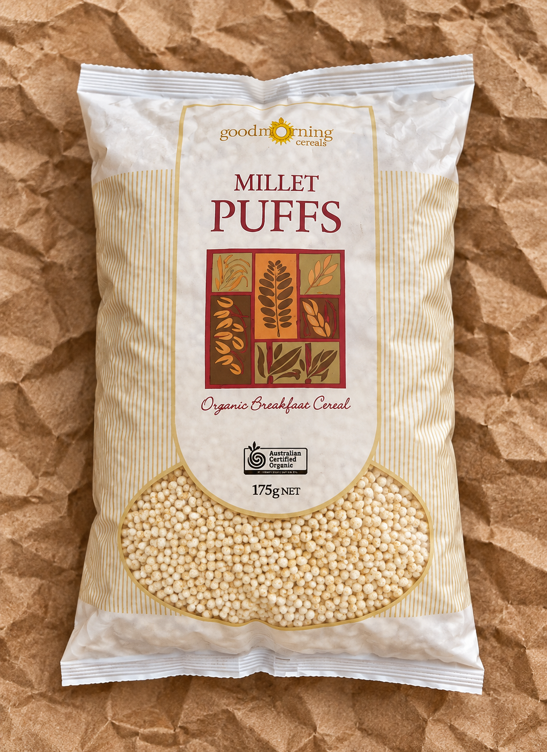 Organic Millet Puffs 175g
