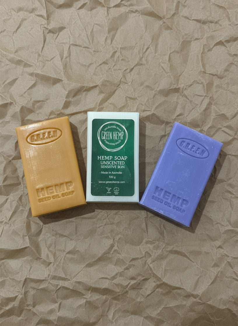 Green Hemp Soap Bar