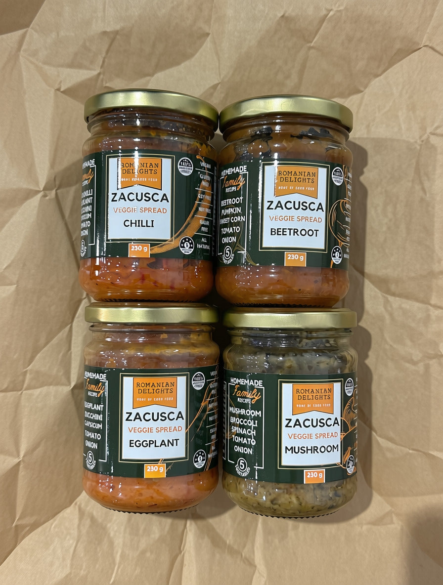 Romanian Delights Zacusca Veggie Spread