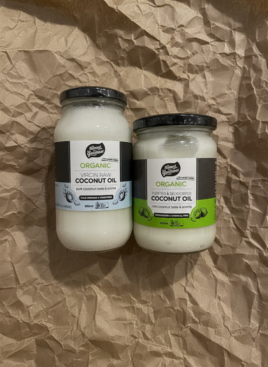 Coconut Oil — Virgin & Cold Pressed