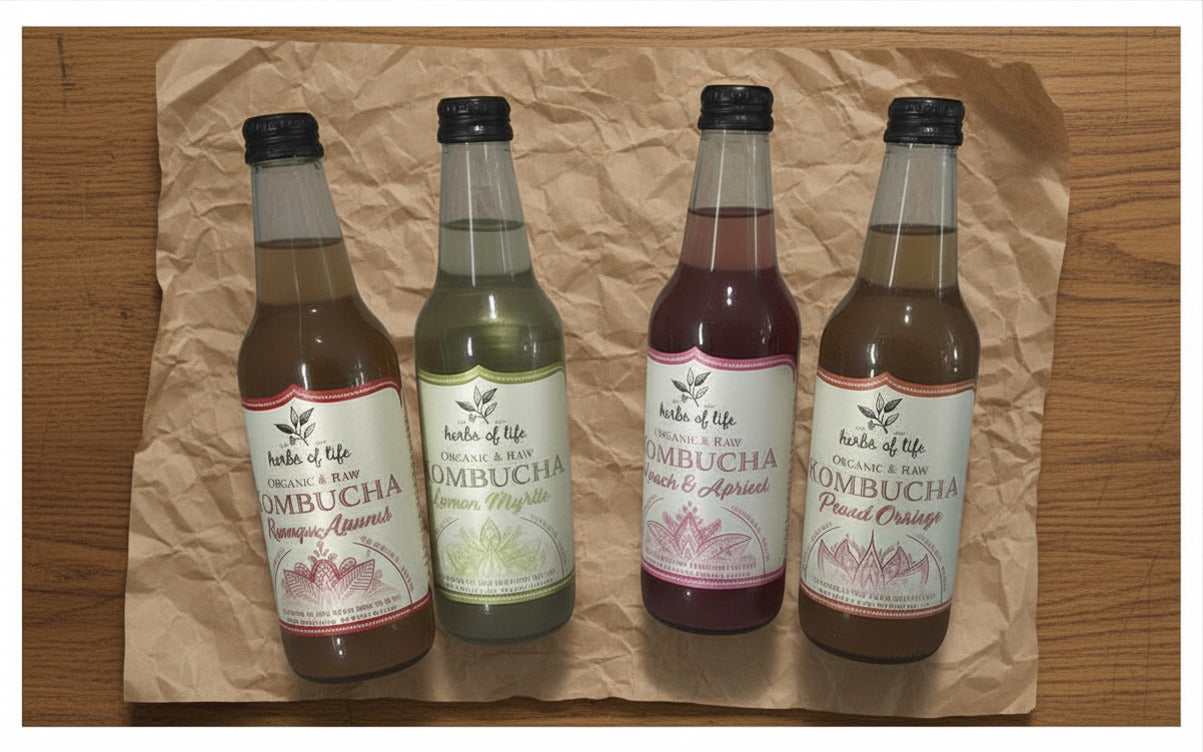 Herbs of Life Organic & Raw Kombucha