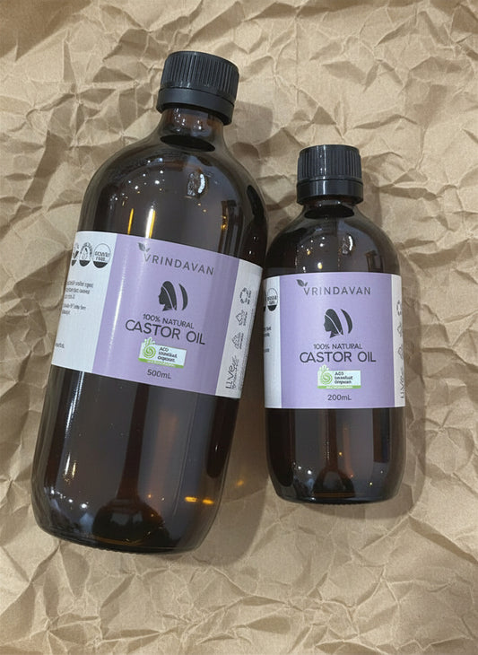Castor Oil — Cold Pressed & Pure