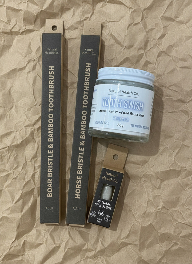 Natural Bristle & Bamboo Toothbrush